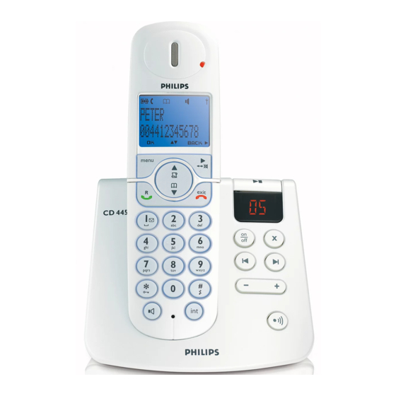 Philips CD4453B/37 User Manual