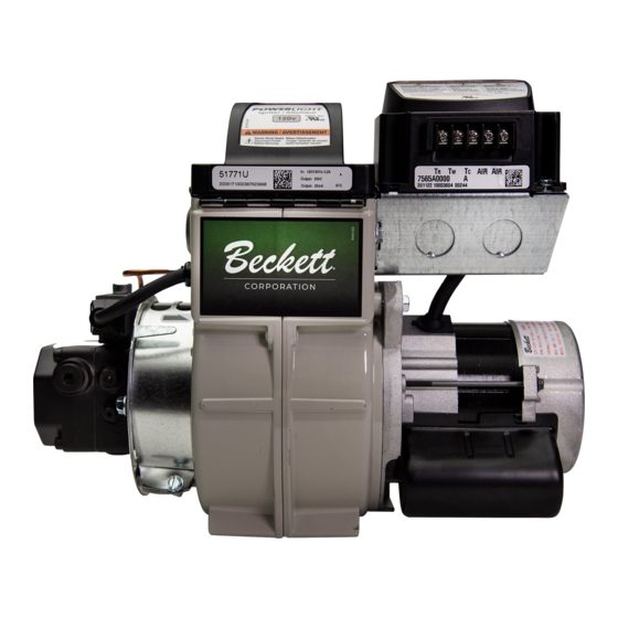 Beckett AF72 Manual