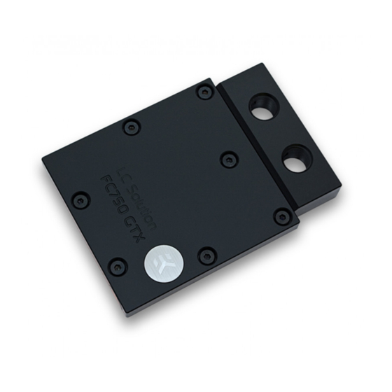ekwb EK-FC750 GTX Series Installation Manual