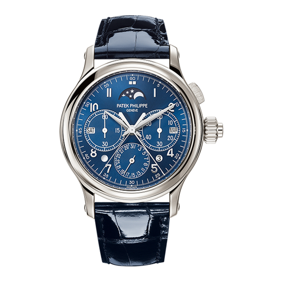 User Manuals: Patek Philippe 5372 Calendar Watch