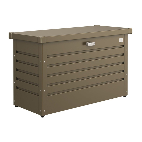 Biohort LeisureTime Box 100 Assembly Manual