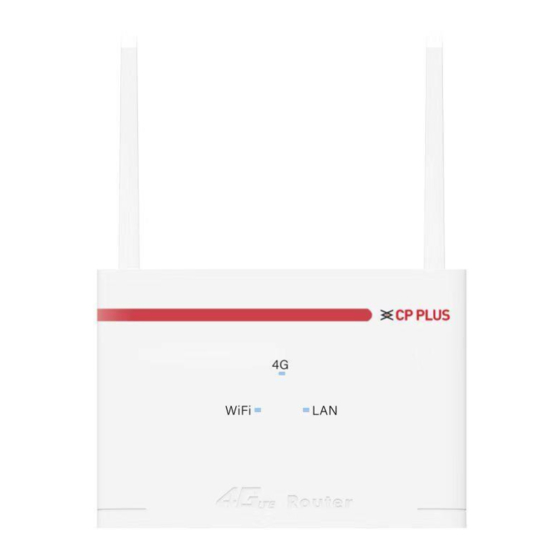 CP Plus CP-XR-DE21-S Quick Installation Manual