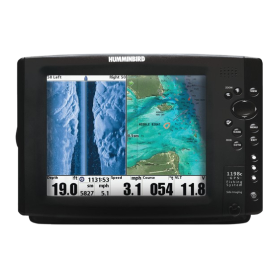 Humminbird 1158? combo Product Manual