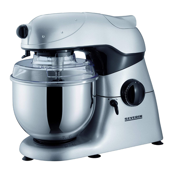 SEVERIN Food Processor Instructions For Use Manual