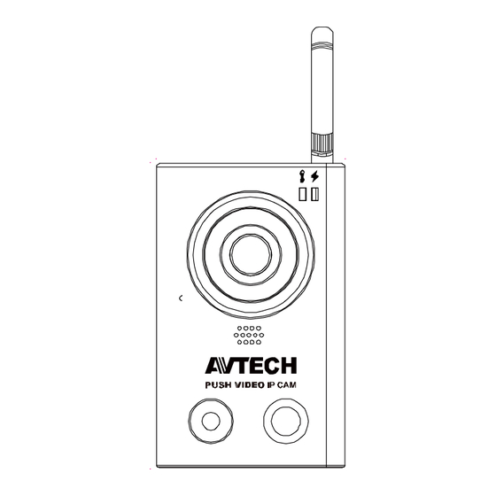 Avtech MEGAPIXEL WIRELESS NETWORK CAMERA SERIES Operation Manual