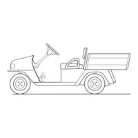 Ezgo INDUSTRIAL 800 Owner's Manual And Service Manual