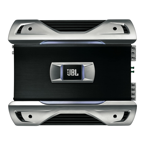 JBL GTO3501 Owner's Manual