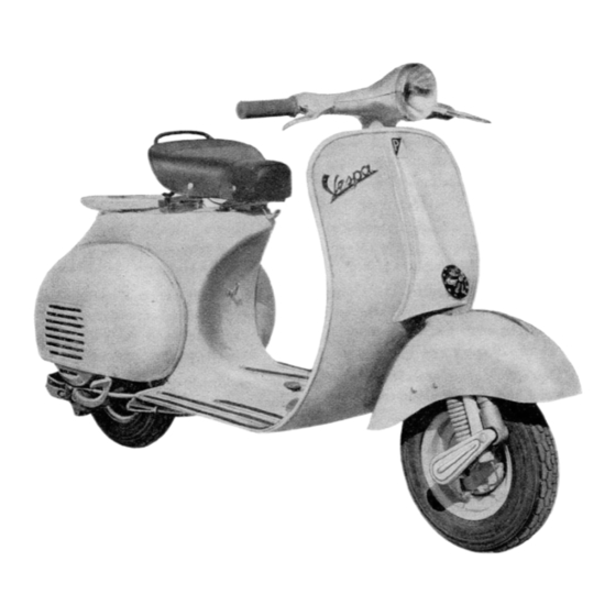 VESPA 152L2 125 cc Service Station Manual
