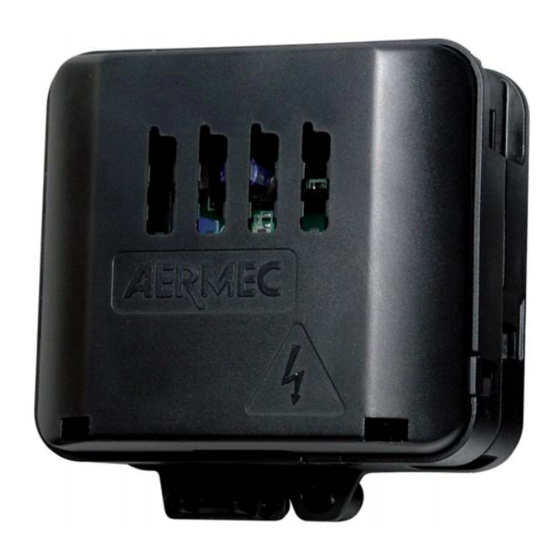 AERMEC VMF-E18 Use And Installation  Manual