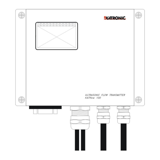 Katronic Technologies KATflow 100 Operating Instructions Manual