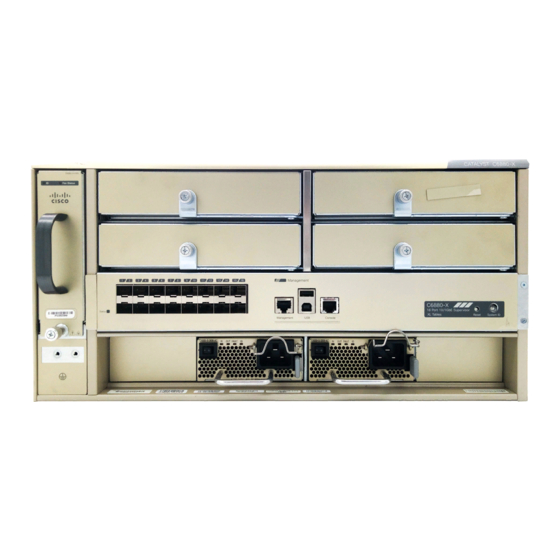 Cisco Catalyst 6880-X Installation Manual