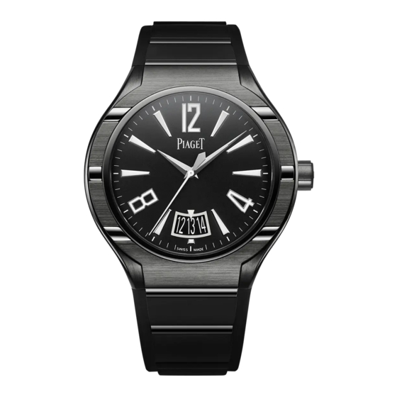 Piaget 800P Instructions For Use Manual