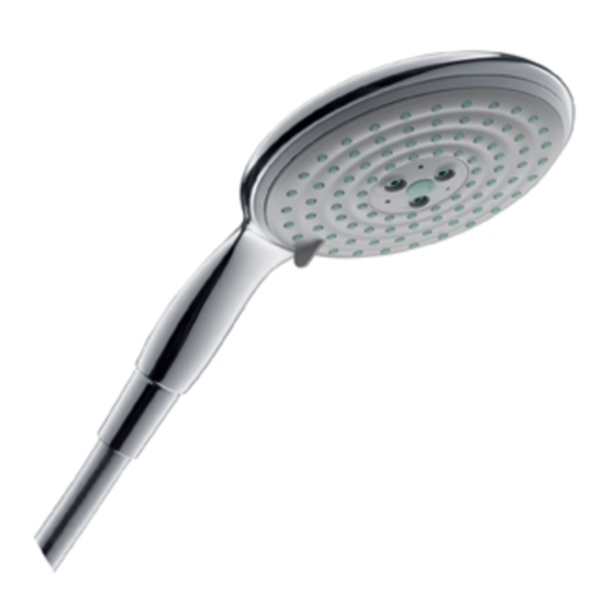 Hans Grohe Raindance 28500000 Installation Instructions Manual