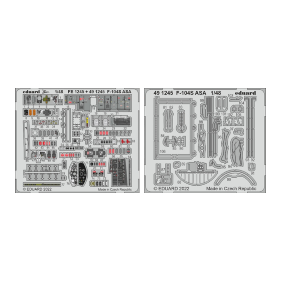 Eduard F-104S ASA Quick Start Manual