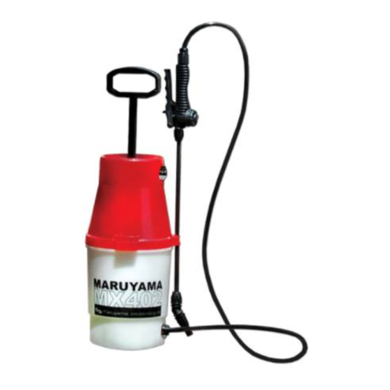 Maruyama MX402 Quick Start Manual