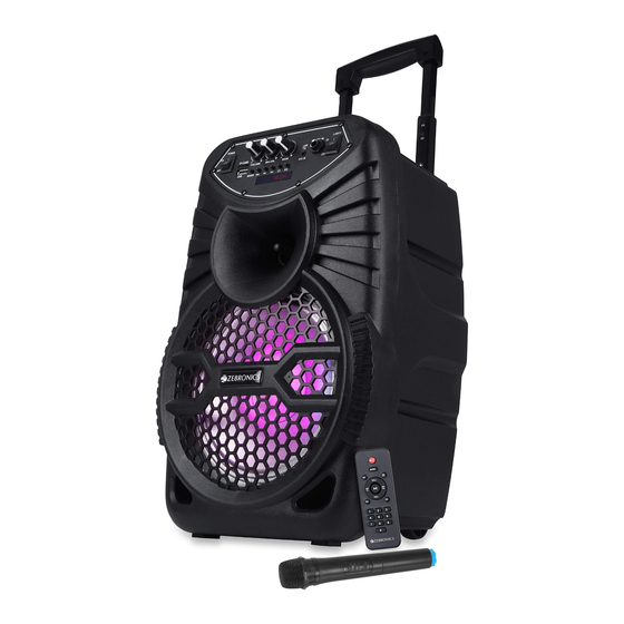 Zebronics ZEB-100 MOVING MONSTER X8L Manual