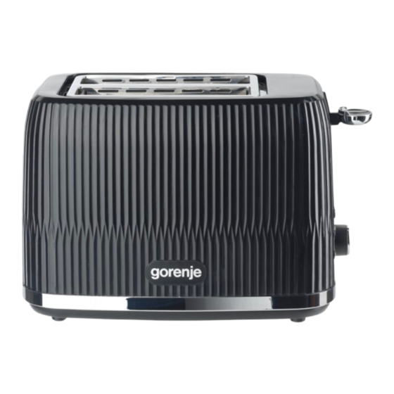 Gorenje T850DPB Instruction Manual