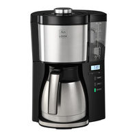 Melitta 1025-12 User Manual