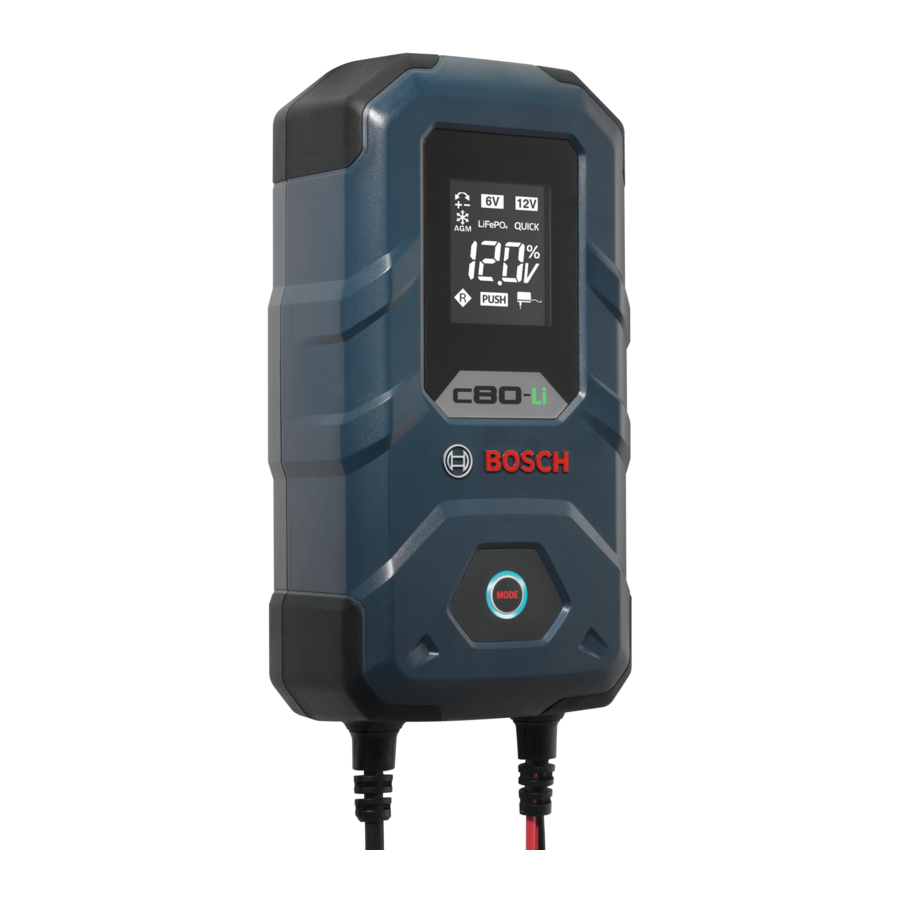 Bosch C80-Li Manual