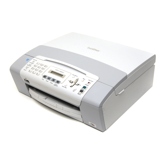 Brother MFC 250C - Color Inkjet - All-in-One Guías Del Usuario Manual