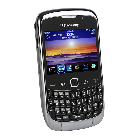 Blackberry 9300 User Instructions