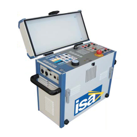 ISA STS 5000 Manual