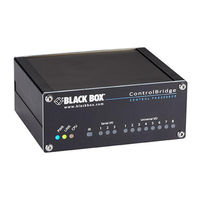 Black Box ControlBridge CB-CP200 User Manual