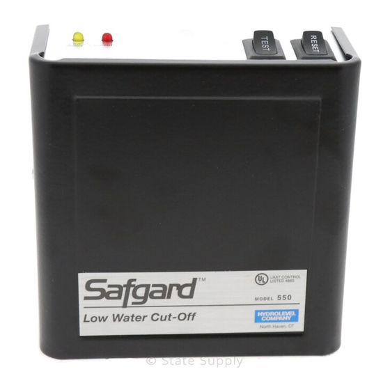 safgard 550 Series Manual