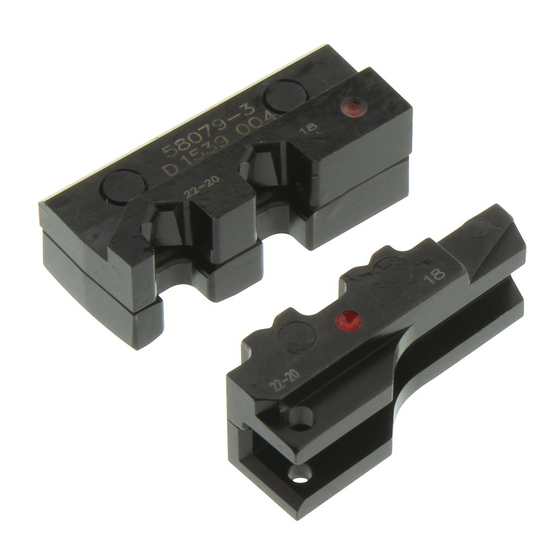 TE Connectivity 58079-3 Instruction Sheet