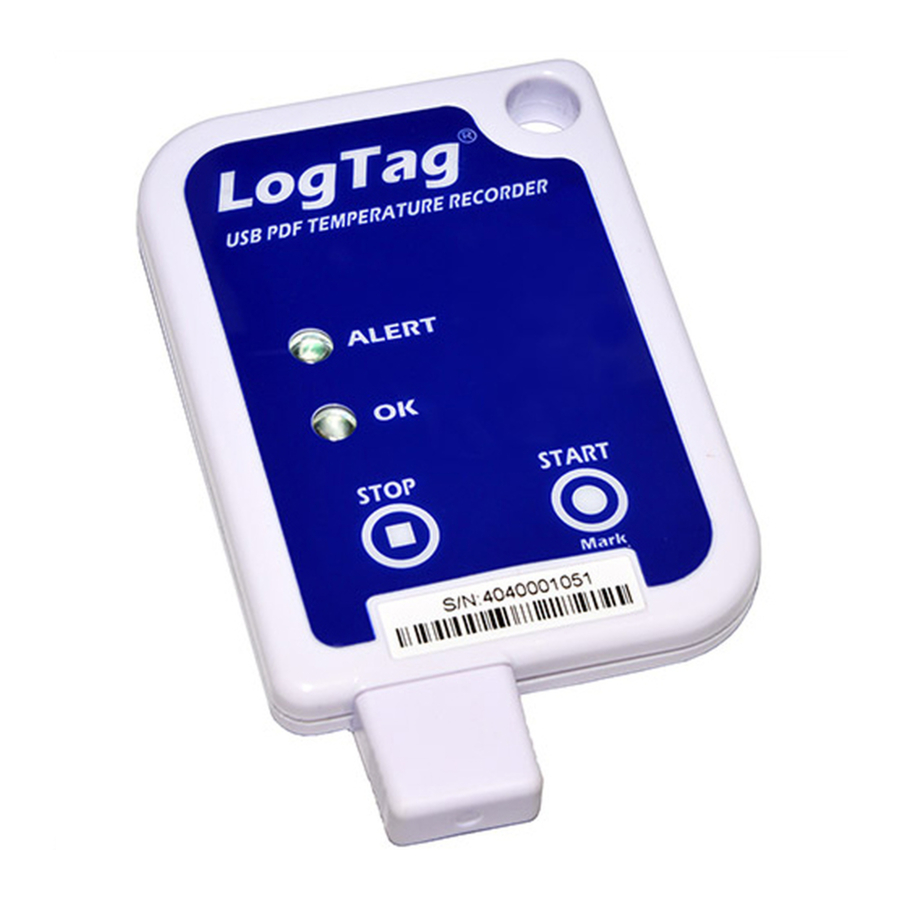 LogTag Recorders UTRIX-16 Quick Start Manual