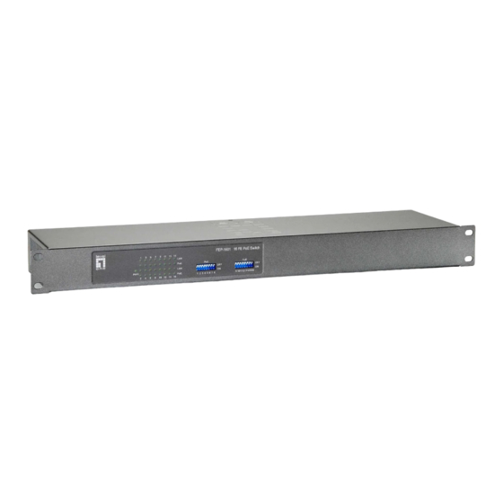 LevelOne FEP-0800 Quick Installation Manual