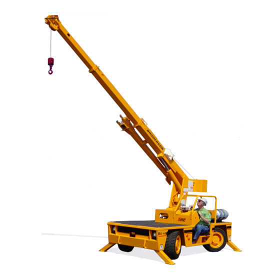 Broderson IC-40-D Operation And Maintenance Manual