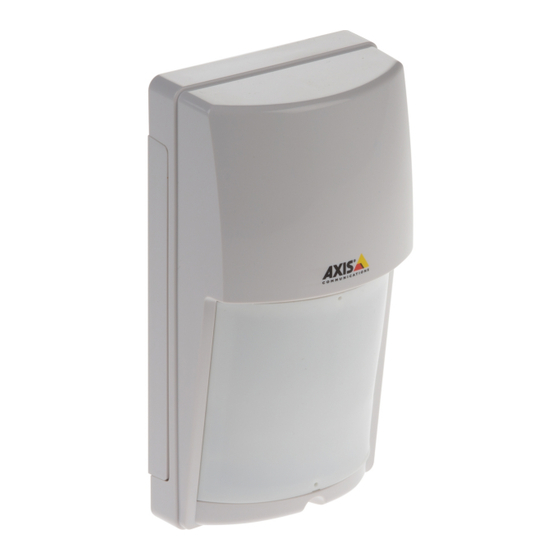 Axis T8331-E PIR Installation Manual