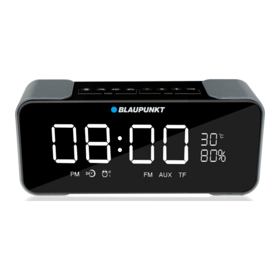 Blaupunkt BT16CLOCK Owner's Manual