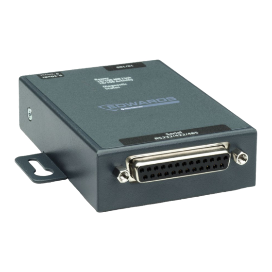 Edwards MN-COM1S Quick Start Manual