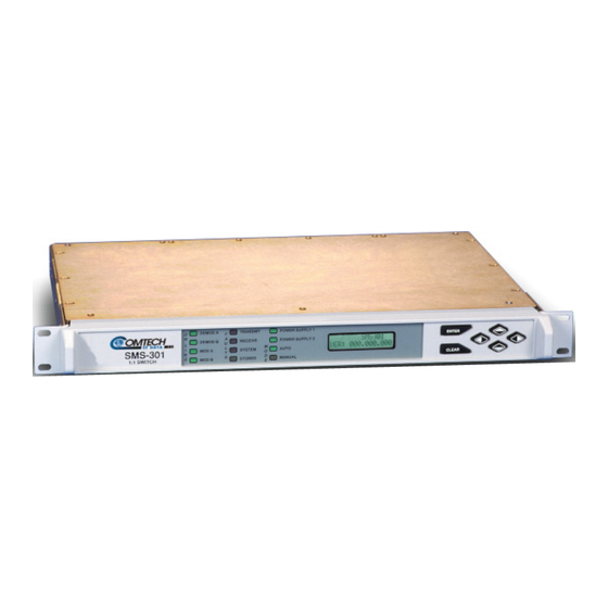 Comtech EF Data SMS-301 Protection Switch Manuals