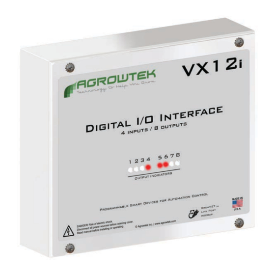 Agrowtek VXi Instruction Manual