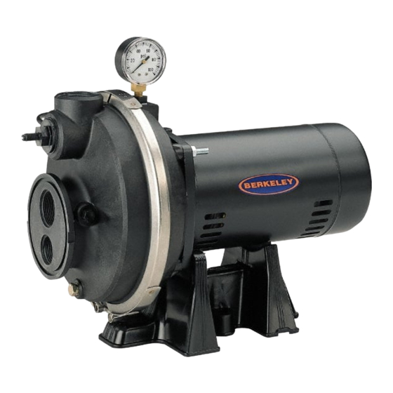 Berkeley 3PL Installation, Operation & Parts Manual