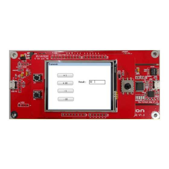 Nuvoton M032 Quick Start Manual