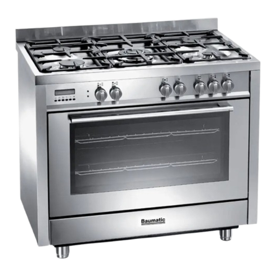 Baumatic BCD901SS Instruction Manual