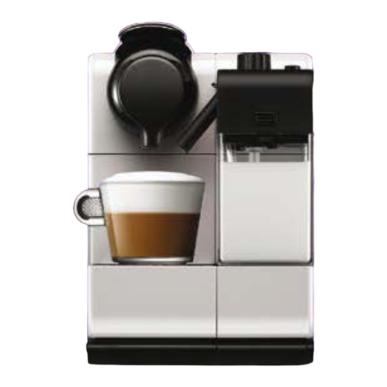 DeLonghi NESPRESSO Latissima Touch Manual