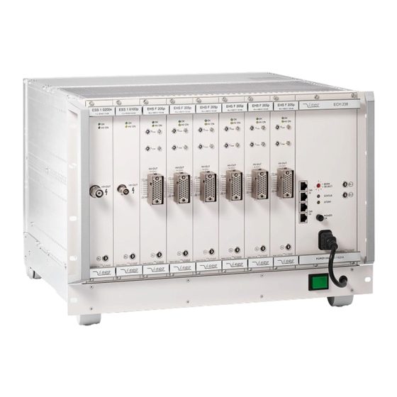 iseg ECH 238 Manual
