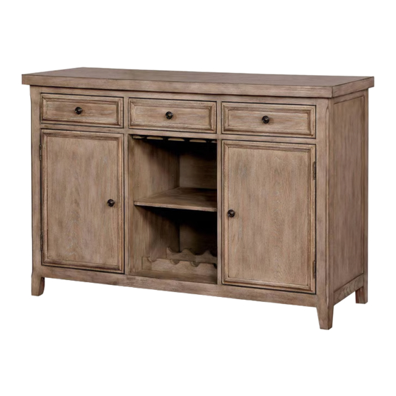 Furniture of America CM3577SV Assembly Instructions