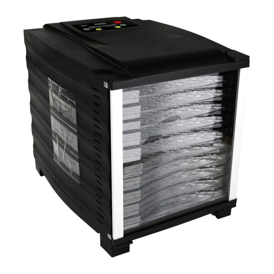 NUTRICHEF Pyle PKFD54, PKFD58 - Electric Dehydrator Manual