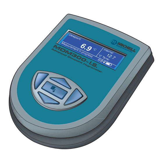 PST MICHELL Instruments MDM300 I.S. User Manual