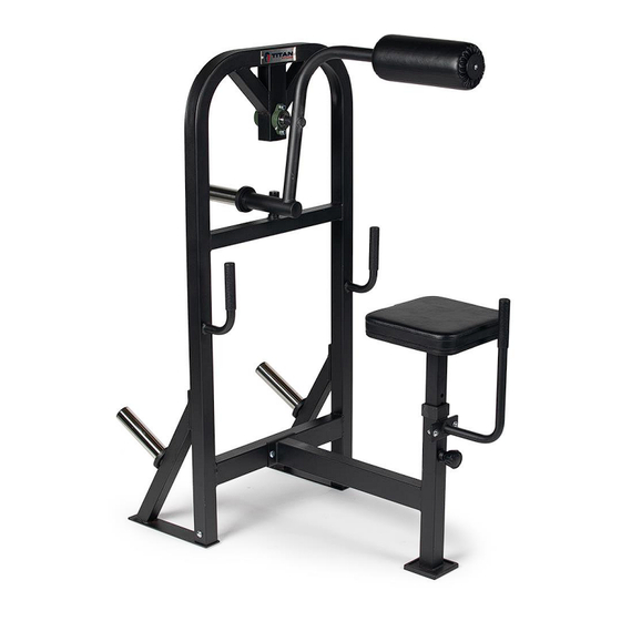 Titan Fitness PLNCKMN Owner's Manual