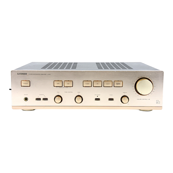 Luxman A-311 Manuals