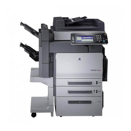 Konica Minolta BIZHUB C250 Operations
