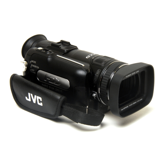 JVC GZ-HD7U Instructions Manual