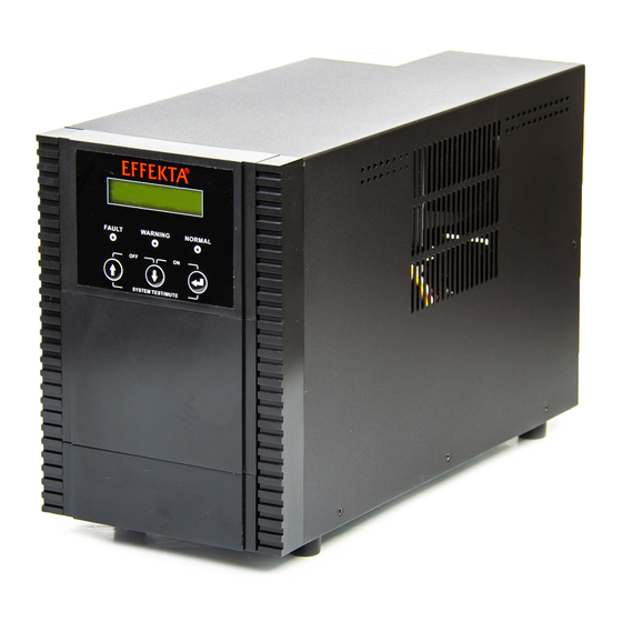 Effekta MTD 700 Operating Manual